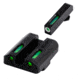 TruGlo TFX Glock Low 17/19/22/23/24/26/27/33/34/35/38/39 Green 3 Dot Sight, TG-TG13GL1A