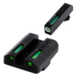 Truglo TFX Glock Low 17/19/22/23/24/26/27/33/34/35/38/39 Green 3 Dot Sight