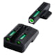 Truglo TFX Novak 260/500 3 Dot Green Tritium/ Fiber Optic Sight