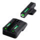 TruGlo TFX Novak 270/500 3 Dot Green Tritium / Fiber Optic Sight, TG-TG13NV4A