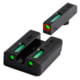 TruGlo TFX Pro Taurus Millennium G2/709 Slim/740 Slim Front and Rear Sight Set, Orange Accent