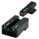 TruGlo TFX Pro Tritium/Fiber Optic Day/Night Sight Set for Kimber