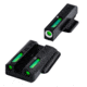 TruGlo TFX Ruger LC 3 Dot Green Tritium/Fiber Optic Sight, TG-TG13RS2A