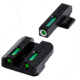 TruGlo TFX Tritium/Fiber Optic Green 3 Dot Night Sight, FNH FNP-45, FNX-45, TG-TG13FN3A
