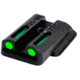 TruGlo TFO Brite-Site Tritium/Fiber Optic Sight for Ruger, Green/Green, TG-TG131RT2