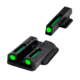 TruGlo TFO Brite-Site Tritium/Fiber Optic Sight for Ruger, Green/Green, TG-TG131RT2