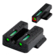 USED TruGlo TFX PRO Ruger American Steel Green Tritium W/Orange Outline Ste, TG-TG13RS3PC, EDEMO1, Condition Fair, Other