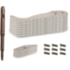 TruGlo Titanium X Backflip Replacement Mechanical Blades, 3 Blade, 3 pk, Titanium, TG-TG3206AR