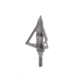 TruGlo Titanium X Fixed Broadhead, 100 Grain, 3 Blade, 3 pk, Silver, TG3203AV