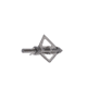 TruGlo Titanium X Fixed Broadhead, 100 Grain, 3 Blade, 3 pk, Silver, TG3203AV