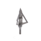 TruGlo Titanium X Fixed Broadhead, 100 Grain, 3 Blade, 3 pk, Silver, TG3203AV