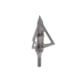 TruGlo Titanium X Fixed Broadhead, 100 Grain, 3 Blade, 3 pk, Silver, Titanium, TG-TG3203AV