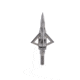 TruGlo Titanium X Fixed Broadhead, 100 Grain, 4 Blade, 3 pk, Silver, TG3204AV