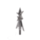 TruGlo Titanium X Mechanical Broadhead, 100 Grain, 4 Blade, 3 pk, Silver, TG3202AV