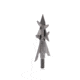TruGlo Titanium X Mechanical Broadhead, 100 Grain, 4 Blade, 3 pk, Silver, TG3202AV