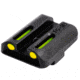 TruGlo Tritium / Fiber Optic TFO Hand Gun Sights, Green Front and Yellow Rear - For Glock 17/19/22 and Similar, TG-TG131GT1Y