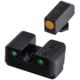 TruGlo Tritium Pro Handgun Night Sights for Glock 20, 21, 25, 29, 30, 31, 32, 37, 40 & 41 w/ Orange Front Ring, TG-TG231G2C