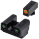 TruGlo Tritium Pro Handgun Night Sights for Glock 42, 43, 48 and Honor Defense w/ Orange Front Ring, TG-TG231G1AC
