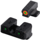 TruGlo Tritium Pro Handgun Night Sights for Springfield XD, XDM, excluding 5.25in Comp Series, XDE &amp; XDS w/ Orange Front Ring, TG-TG231X1C
