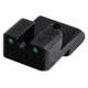 TruGlo Tritium Pro Handgun Sight Set for 1911 Novak 260/500, White Focus Lock Ring, TG-TG231N3W