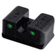 TruGlo Tritium Pro Handgun Sight Set for FN FNX40, White Focus Lock Ring, TG-TG231F2W