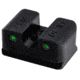 TruGlo Tritium Pro Handgun Sight Set for FN FNX9, White Focus Lock Ring, TG-TG231F1W