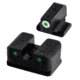 TruGlo Tritium Pro Handgun Sight Set for FN FNX9, White Focus Lock Ring, TG-TG231F1W