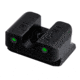 TruGlo Tritium Pro Handgun Sight Set for Walther PPQ, White Focus Lock Ring, TG-TG231W1W