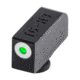 TruGlo Tritium Pro Handgun Sight Set for Walther PPS, White Focus Lock Ring, TG-TG231W2W