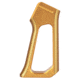 TRYBE Defense Aggressive AR Grip, Gold, ARGRIP2-GLD