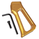 TRYBE Defense Aggressive AR Grip, Gold, ARGRIP2-GLD
