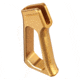 TRYBE Defense Aggressive AR Grip, Gold, ARGRIP2-GLD