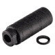 TRYBE Defense AR-15 5.56x45 NATO Flash Can Muzzle Device, 1/2x28, Spiral Flute, Black Anodized, SF556FC