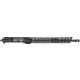 TRYBE Defense AR-15 5.56x45mm NATO 16in Complete Upper Receiver, Government, Mid Length, 1-7 Twist, 1/2x28, A2, Black, UPPER16556-MLG