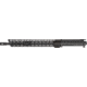 TRYBE Defense AR-15 5.56x45mm NATO 16in Complete Upper Receiver, Government, Mid Length, 1-7 Twist, 1/2x28, A2, Black, UPPER16556-MLG