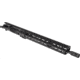 TRYBE Defense AR-15 5.56x45mm NATO 16in Complete Upper Receiver, Pencil, Mid Length,1-7 Twist, 1/2x28, A2, Black, UPPER16556-MLP