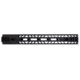 TRYBE Defense AR-15 M-LOK 12in Extra Lightweight Handguard w/ Cut Away Rail, Black, 12 Inch, HDG12CR-BL