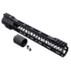 TRYBE Defense AR-15 M-LOK 12in Extra Lightweight Handguard w/ Cut Away Rail, Black, 12 Inch, HDG12CR-BL