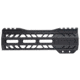 TRYBE Defense AR-15 M-LOK 7in Extra Lightweight Handguard w/ Cut Away Rail, Black, 7 Inch, HDG7CR-BL