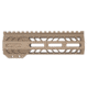 TRYBE Defense AR-15 M-LOK 7in Lightweight Handguard w/ Full Rail, Flat Dark Earth, 7 Inch, HDG7FR-FDE