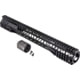 TRYBE Defense AR-15 M-LOK Lightweight Quad Handguard w/ Full Rail, 15in, Black, HDG15QFR-BL