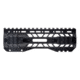 TRYBE Defense AR-15 M-LOK Lightweight Quad Handguard w/ Full Rail, 7in, Black, HDG7QFR-BL
