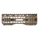 TRYBE Defense AR-15 M-LOK Lightweight Quad Handguard w/ Full Rail, 7in, Flat Dark Earth, HDG7QFR-FDE