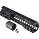 TRYBE Defense AR-15 M-LOK Lightweight Quad Handguard w/ Full Rail, 9in, Black, HDG9QFR-BL