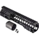 TRYBE Defense AR-15 M-LOK Lightweight Quad Handguard w/ Full Rail, 9in, Black, HDG9QFR-BL