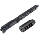 TRYBE Defense Semi-Complete Upper Receiver, AR-15, 16in, M-LOK, .223 Wylde, 5.56x45mm NATO, Black w/ Trybe Defense CIB, SCUPPER16223-KIT1