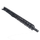 TRYBE Defense AR-15 Semi-Complete Upper M-LOK w/o BCG or Charging Handle, 16in, .300 Blackout, 4140 CMV, Black, SCUPPER16300