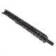 EDEMO TRYBE Defense Semi-Complete Upper Receiver, AR-15, 5.56x45mm NATO, 16in 5R Barrel, 1-7 Twist, 15in M-LOK Rail, A2 Flash Hider, Nitride Black, SCUPPER16556, EDEMO5