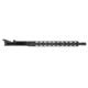 EDEMO TRYBE Defense Semi-Complete Upper Receiver, AR-15, 5.56x45mm NATO, 16in 5R Barrel, 1-7 Twist, 15in M-LOK Rail, A2 Flash Hider, Nitride Black, SCUPPER16556, EDEMO5