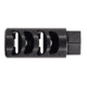 TRYBE Defense Cowl Induction Muzzle Brake, 6mm/6.5mm Creedmoor, 5/8x24, Black, TRBCIB6.58x24